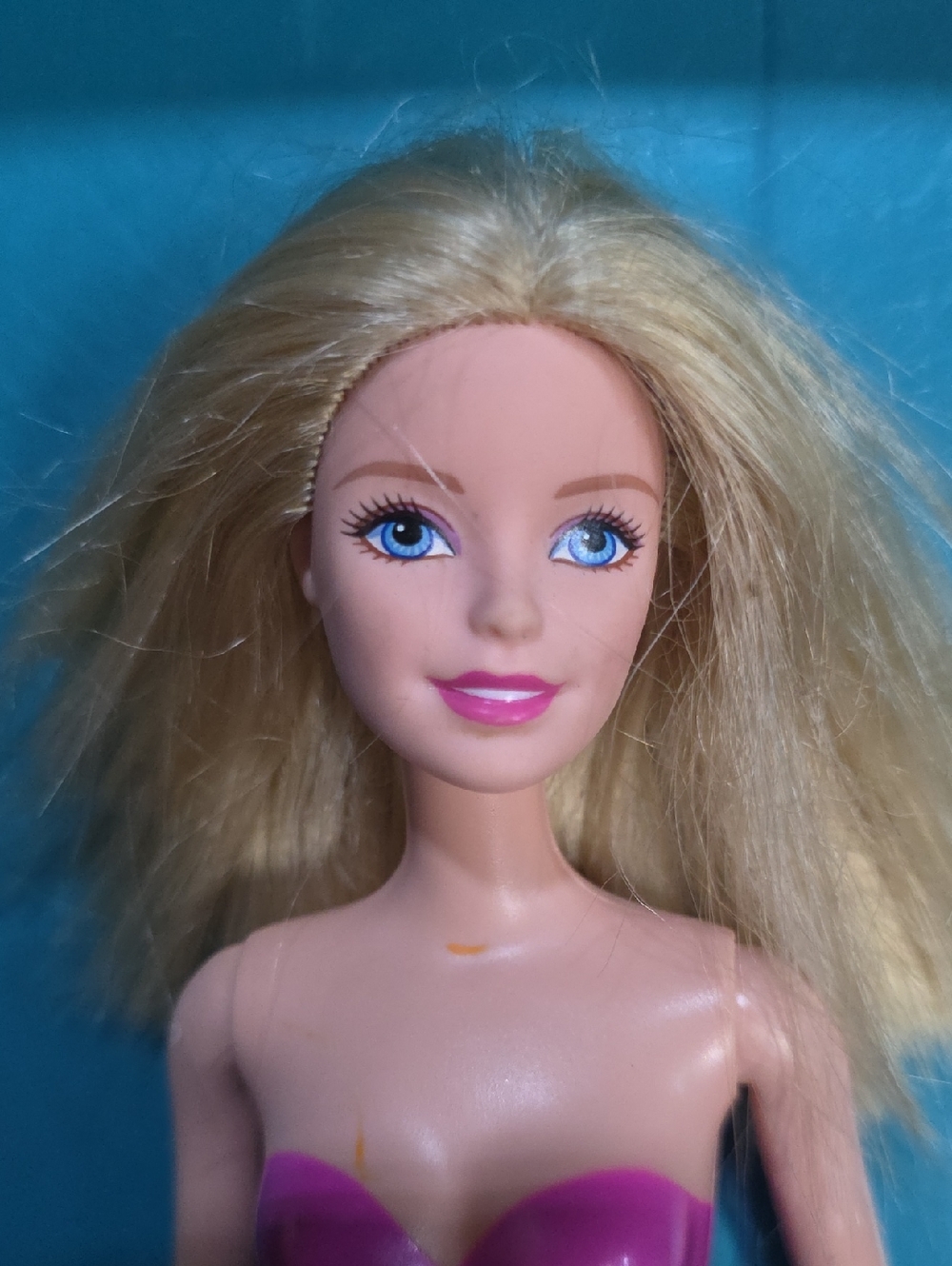 5/$10 💚 BLONDE HAIR WITH PINK LEOTARD BARBIE DOLL